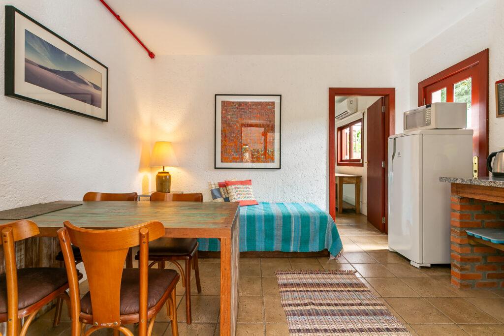 Apartamento Familiar Quádruplo com cozinha - Pousada Casa da Lagoa - Lagoa da Conceição