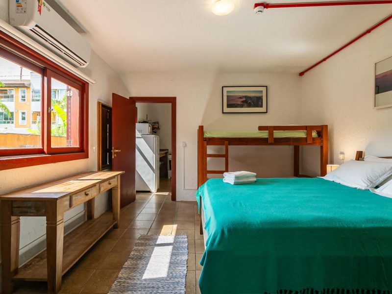 Apartamento Familiar Quádruplo com cozinha - Pousada Casa da Lagoa - Lagoa da Conceição